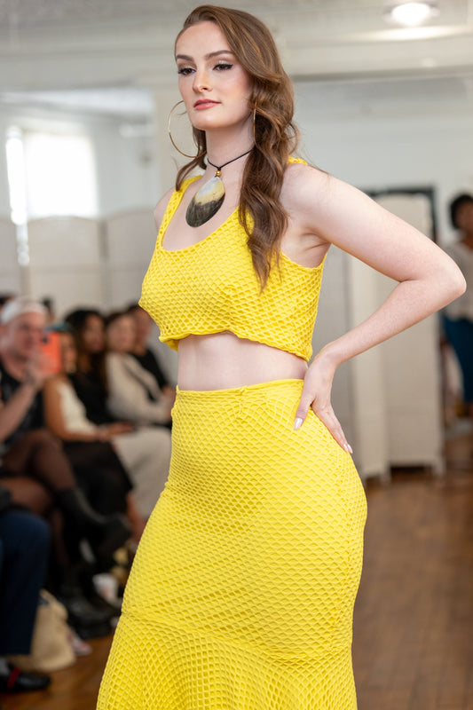 Aura Top and Skirt Set